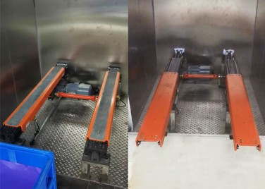 伸縮貨叉提升機